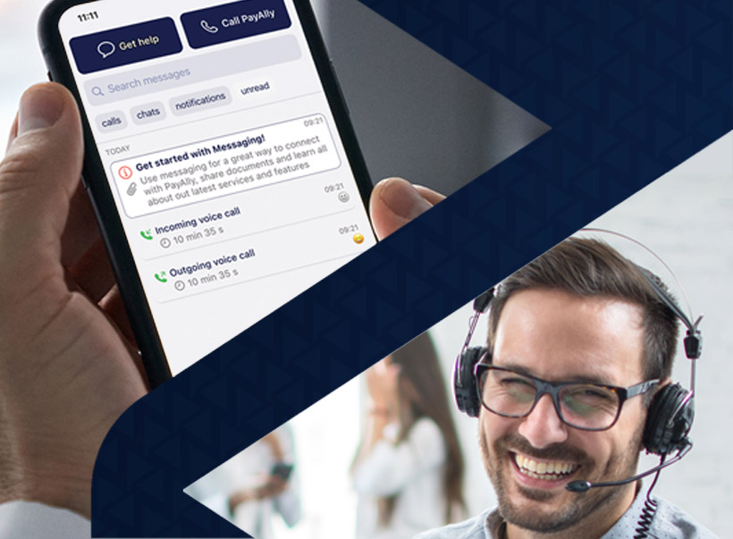 Human Support at the Palm of your Hand - PayAlly App